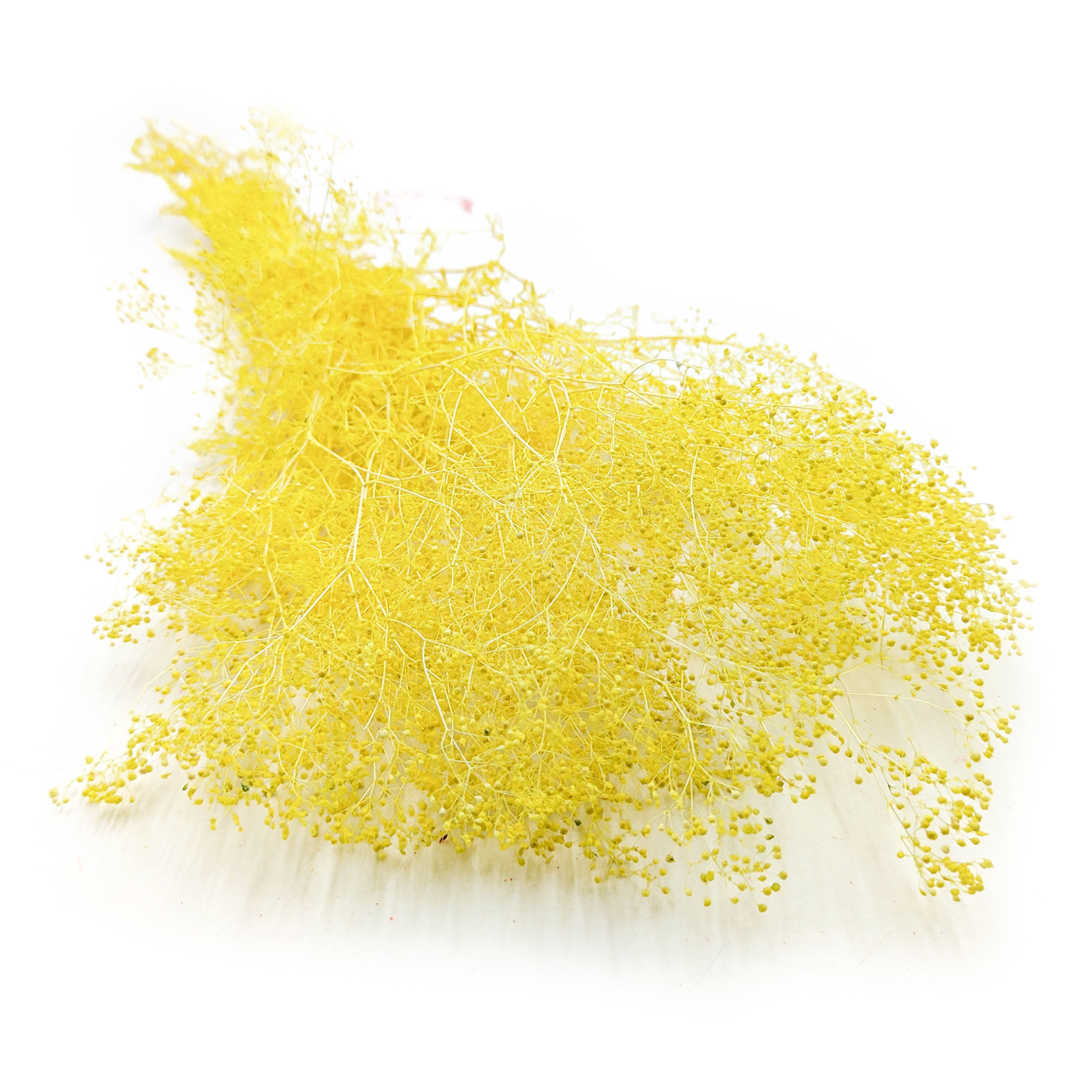 Preserved Small Gypsophila - Baby's Breath - Yellow