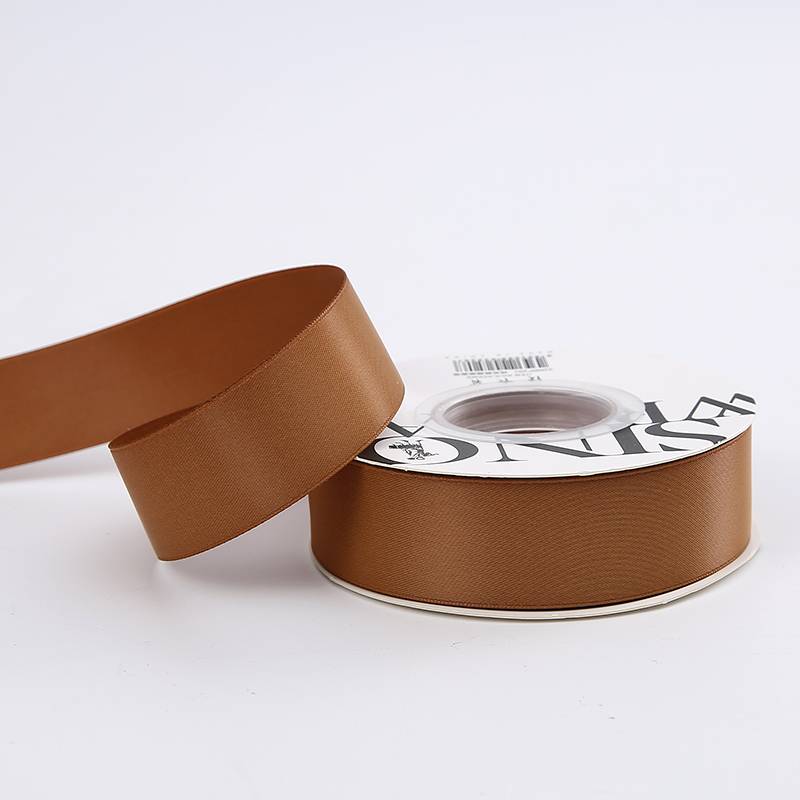 Floristic Ribbon - Brown - Roll 2.5cmx18m