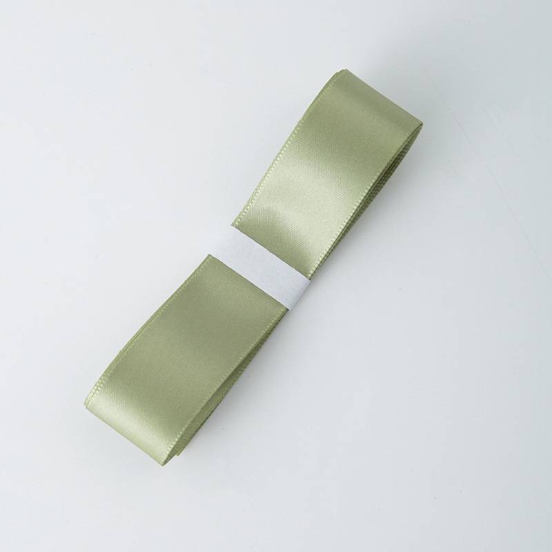 Floristic Ribbon - Mustard Green - Roll 2.5cmx32m