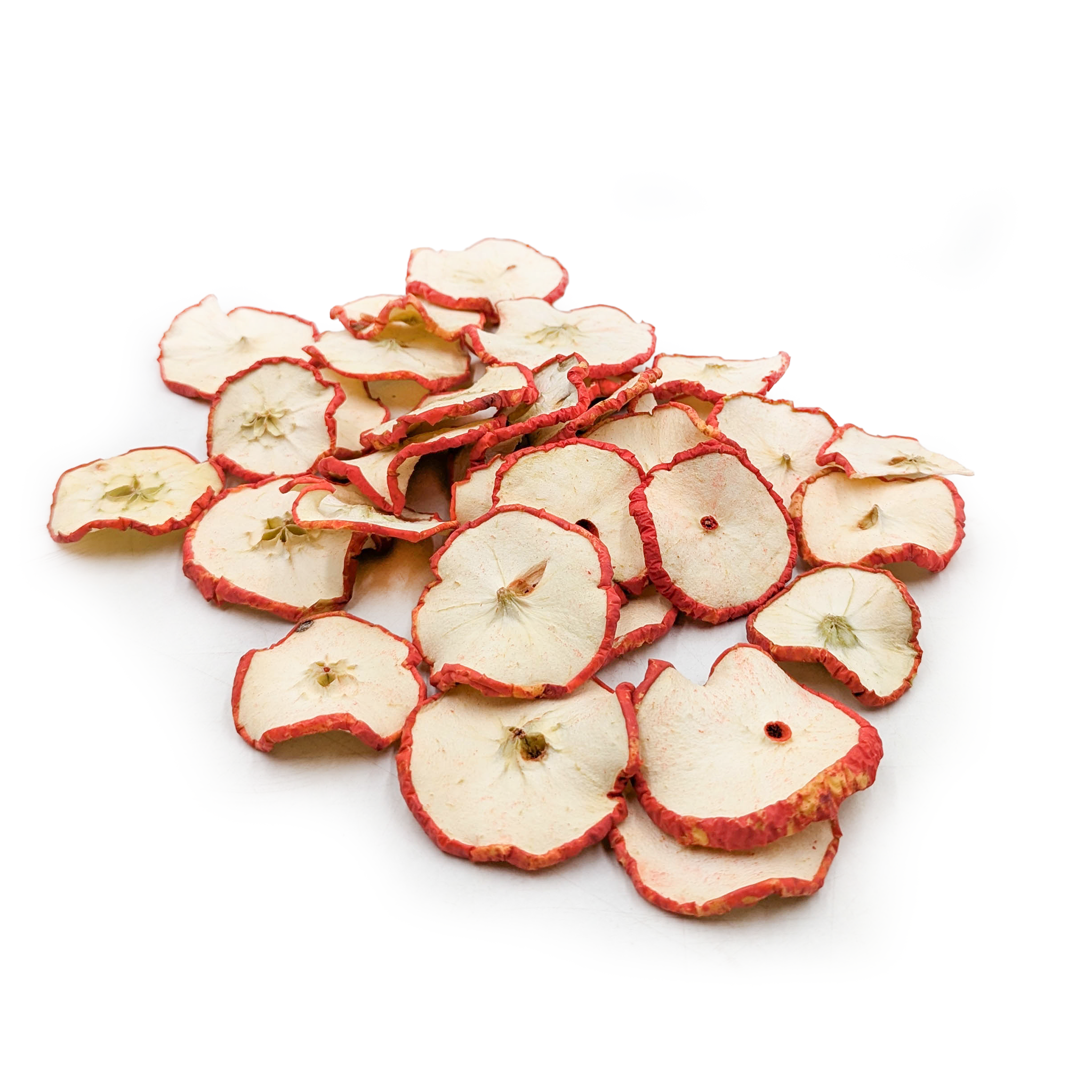 Dried Red Apple Slices - 30 pieces