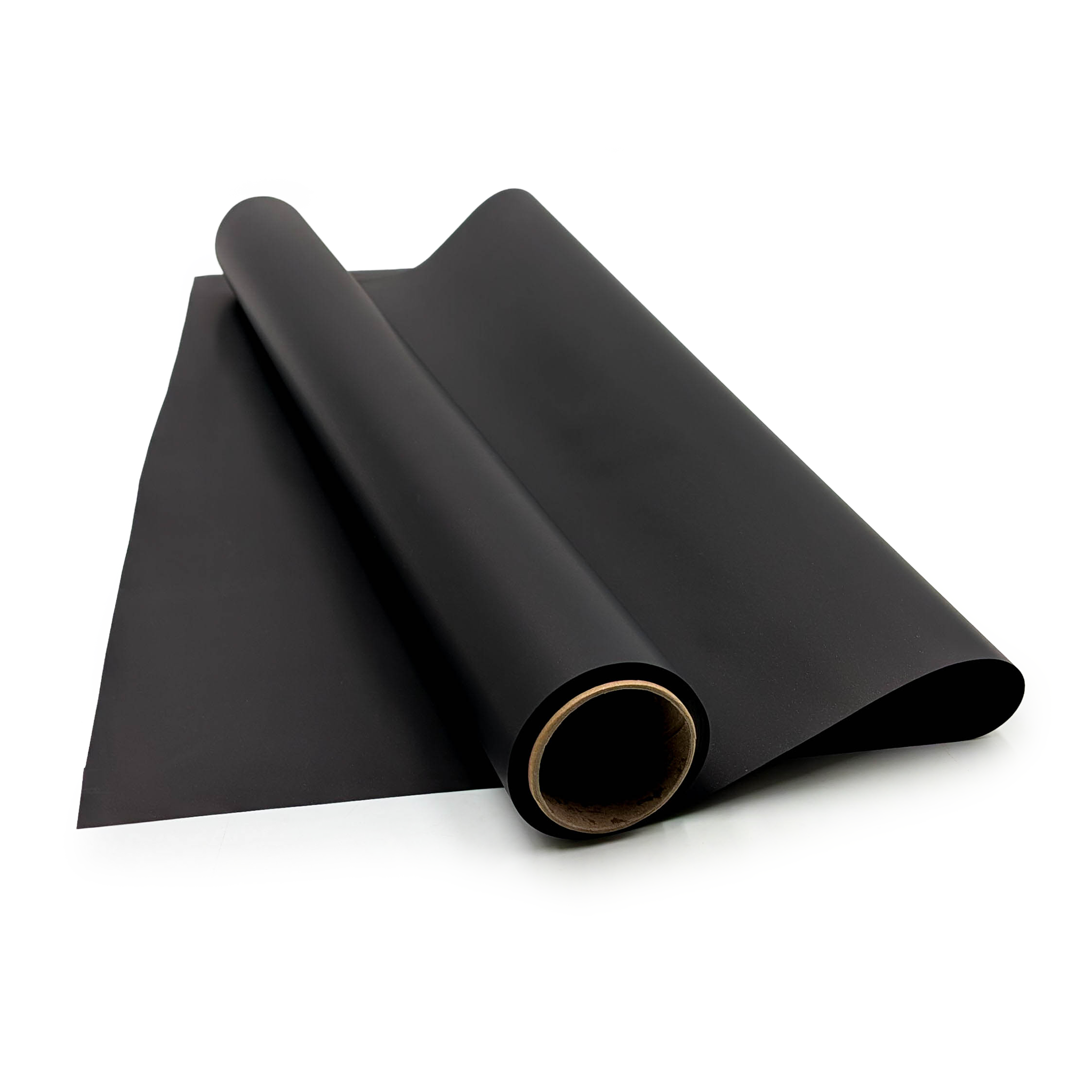 Scented Floral Film – Satin Aroma – Black – Roll 50 cm × 9 m 