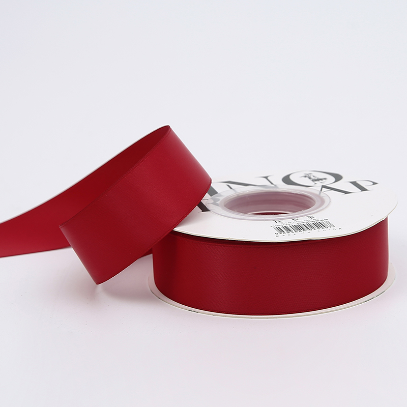 Floristic Ribbon - Wine Red - Roll 2.5cmx18m