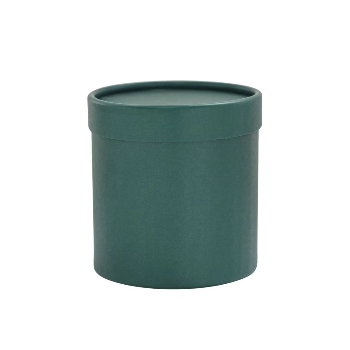Round Flower Box 12.5 × 12.5 cm – Bottle Green