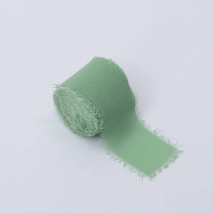 Floristry Ribbon – Chiffon – Pastel Green – Roll 4cm x 4.5m