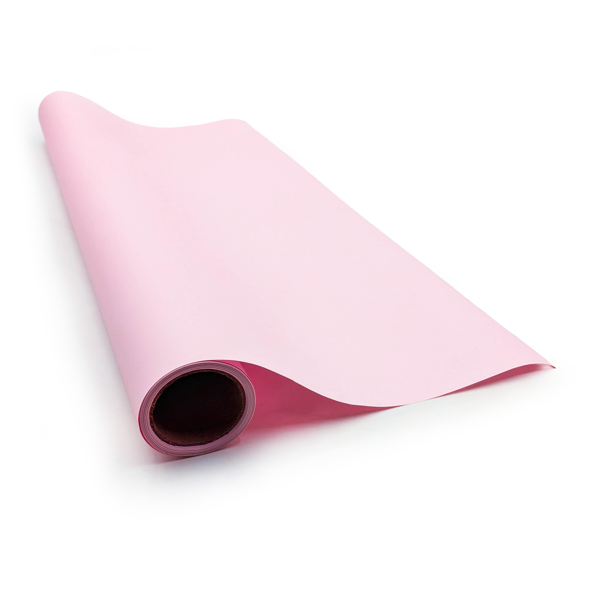 Floral Foil - "Elegant" Powder Pink - Roll 58cm x 10m