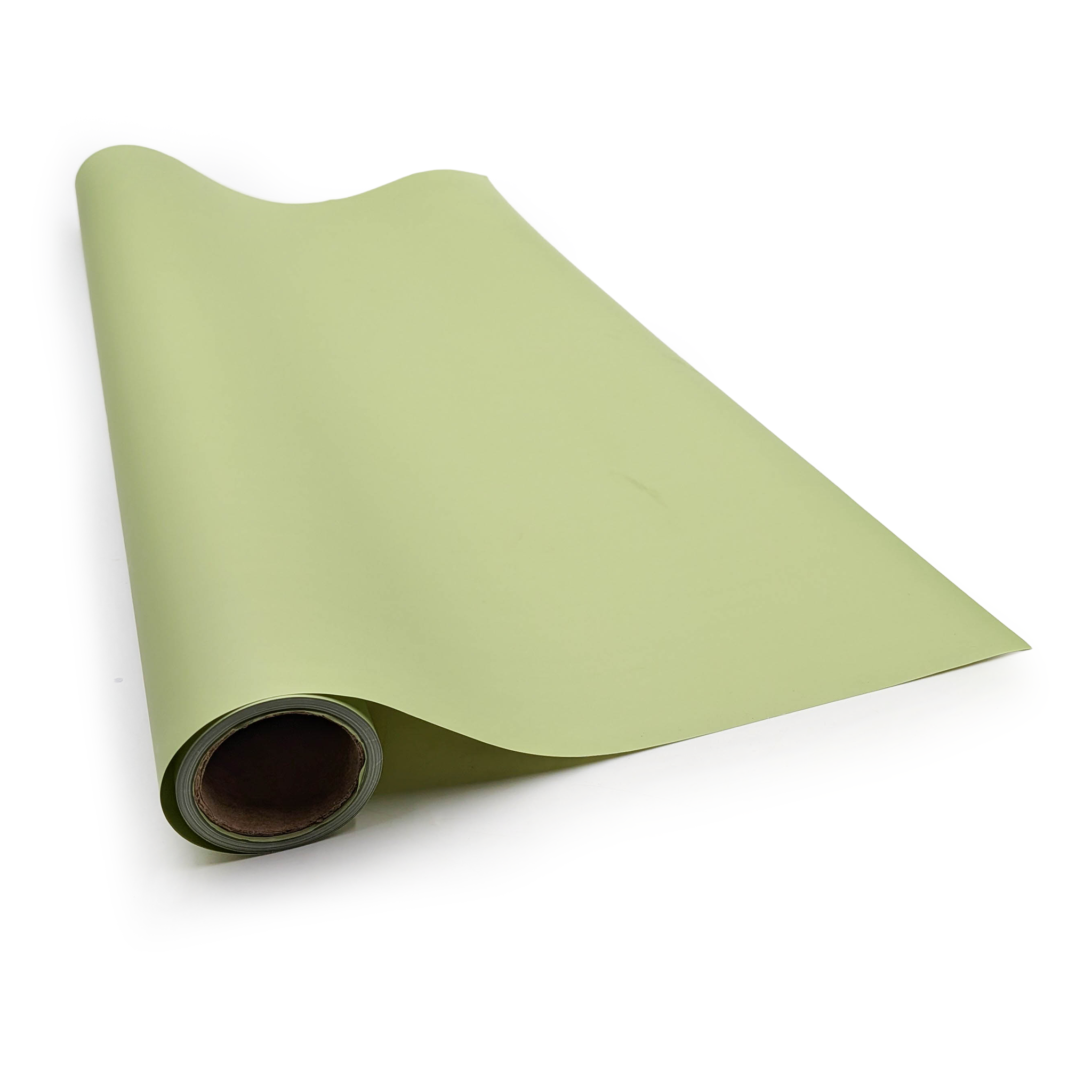 Floral Foil - "Elegant" Sage Green - Roll 58cm x 10m 