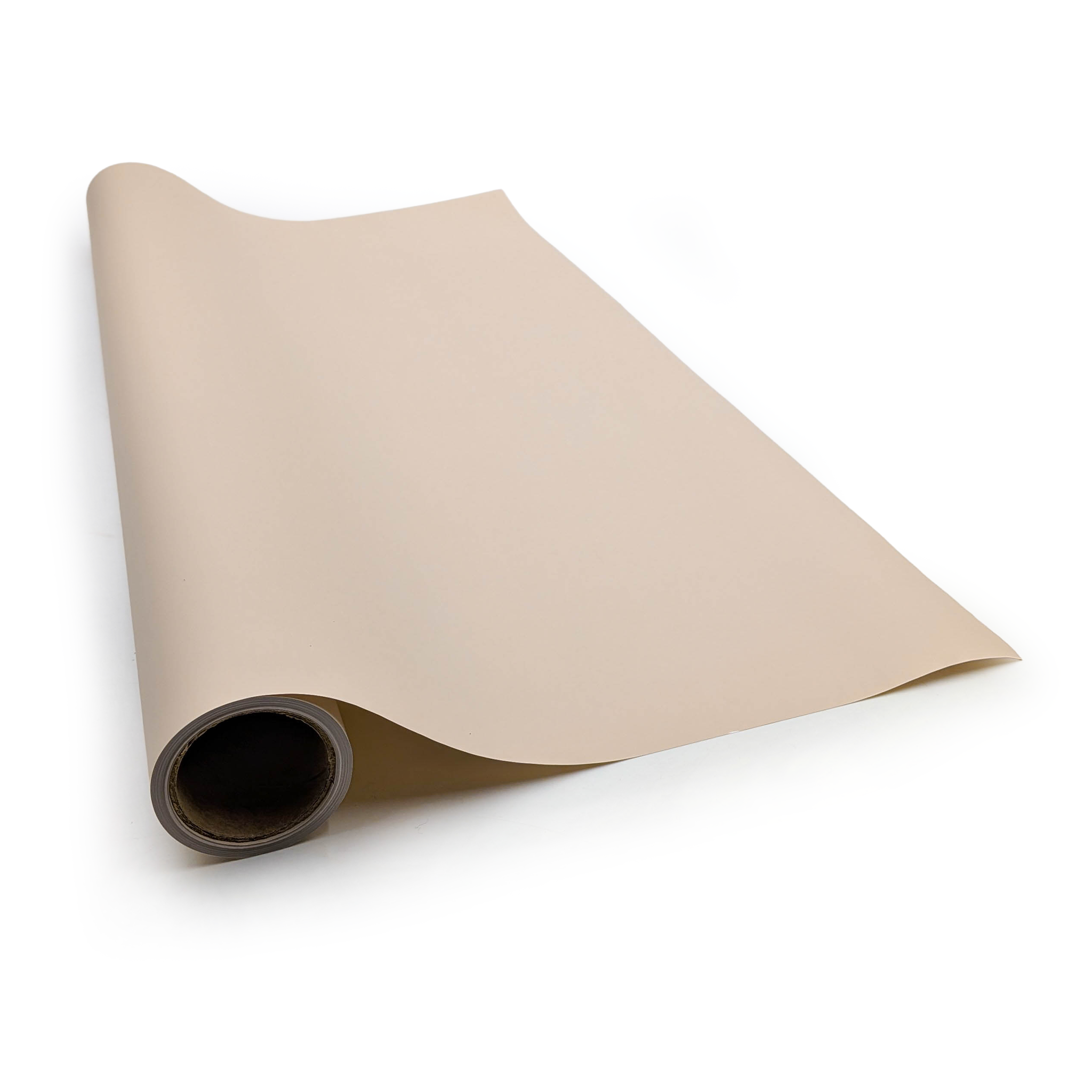 Floral Foil - "Elegant" Milk Tea - Roll 58cm x 10m