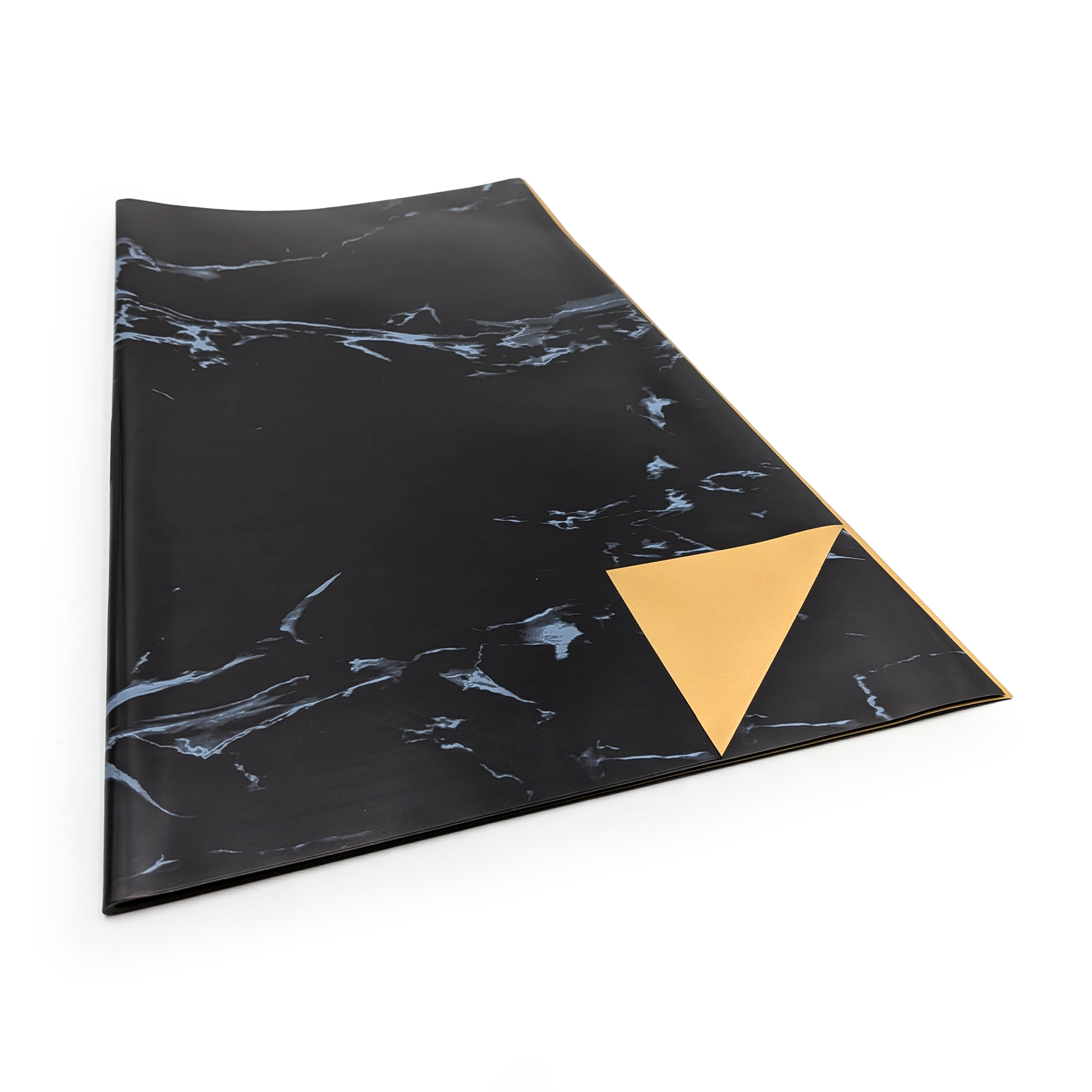 Florist Foil – Stone&Shine – Black – Sheets 56 × 56 cm – 20 pcs