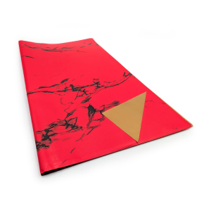 Florist Foil – Stone&Shine – Red – Sheets 56 × 56 cm – 20 pcs