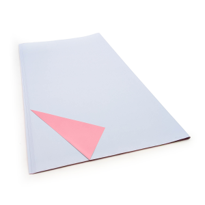 Floral Foil - Gray Blue - Sheets 58x58 cm - 20pcs