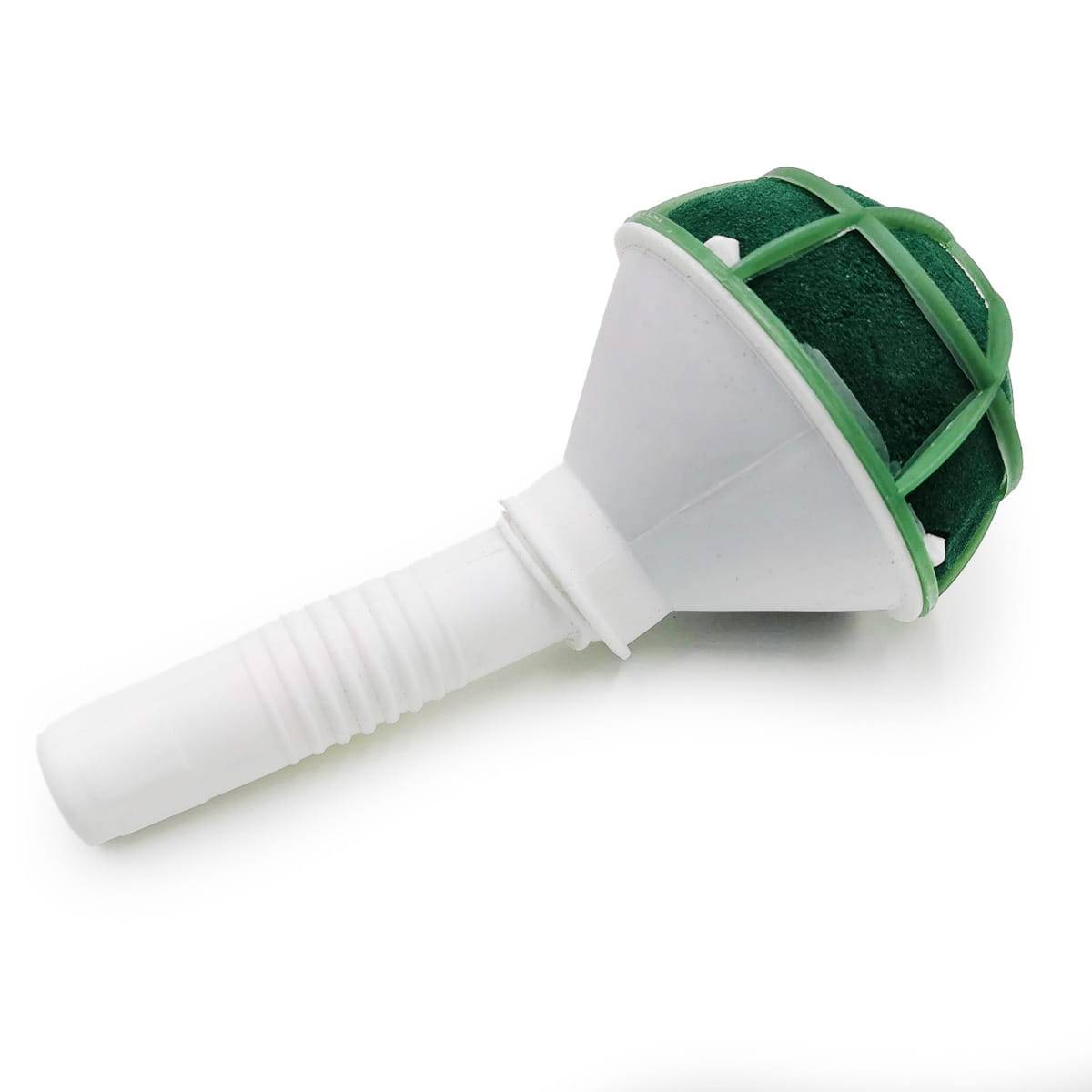 Floral foam – Bent Closed Microphone – wet