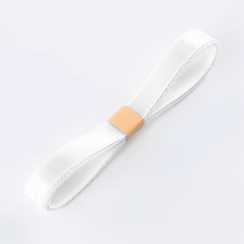 Floristic Ribbon - White - Roll 1cmx82m