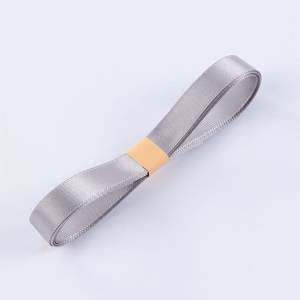 Floristic Ribbon - Gray - Roll 1cmx82m