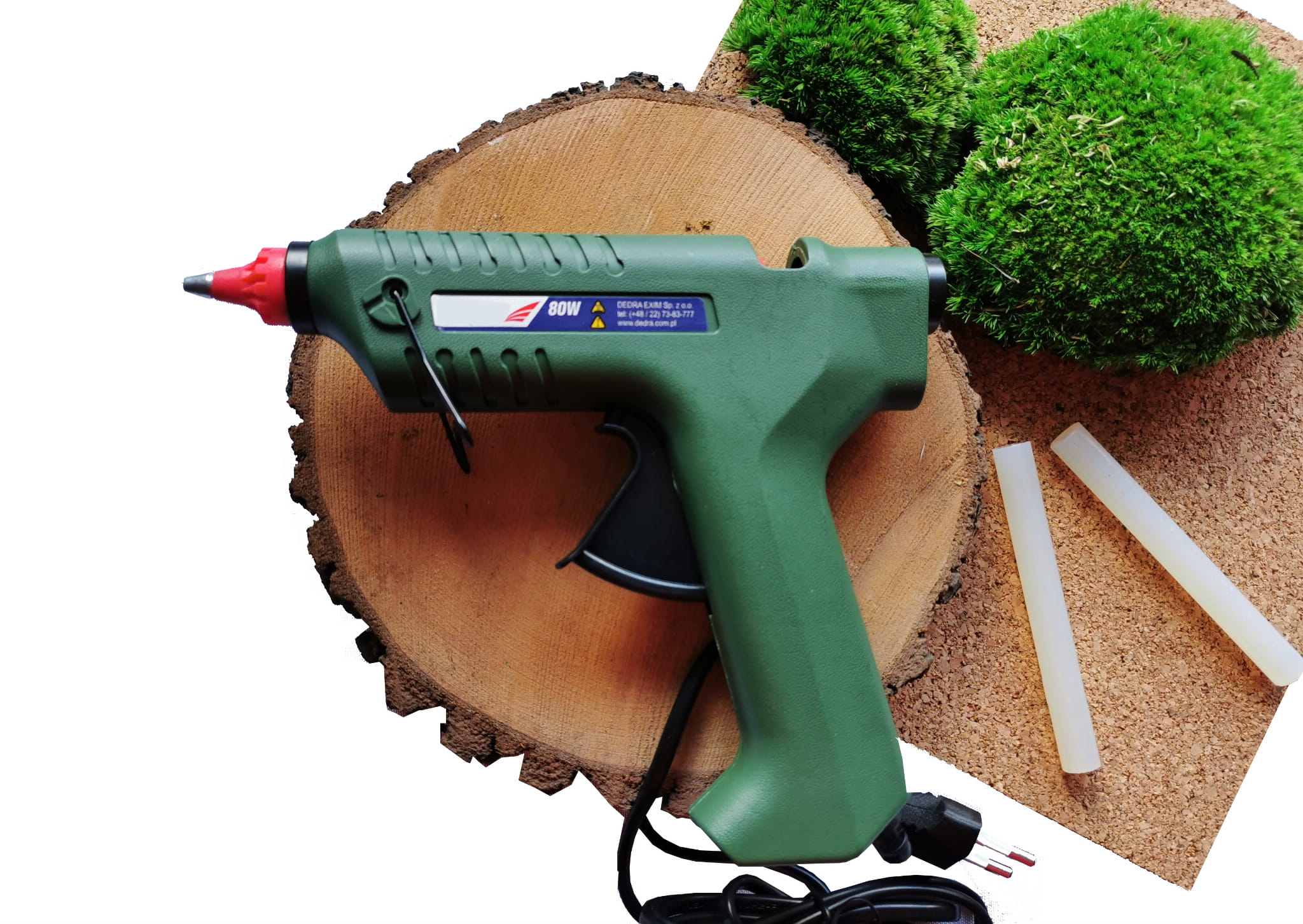 Hot Glue Gun - for gluing moss.