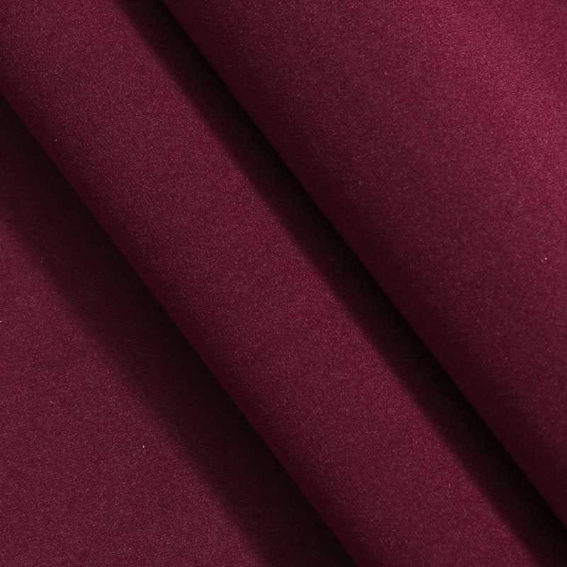 Floral Velvet Foil - "Swan Velvet cloth" Red Wine - Roll 53cm x 5,5m