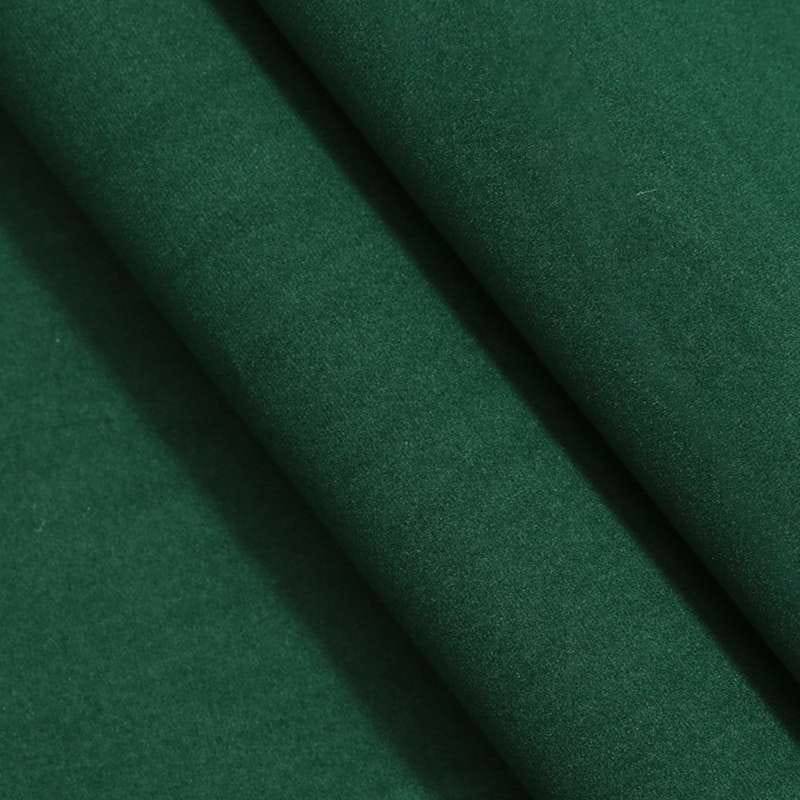 Floral Velvet Foil - "Swan Velvet cloth" Green - Roll 53cm x 5,5m