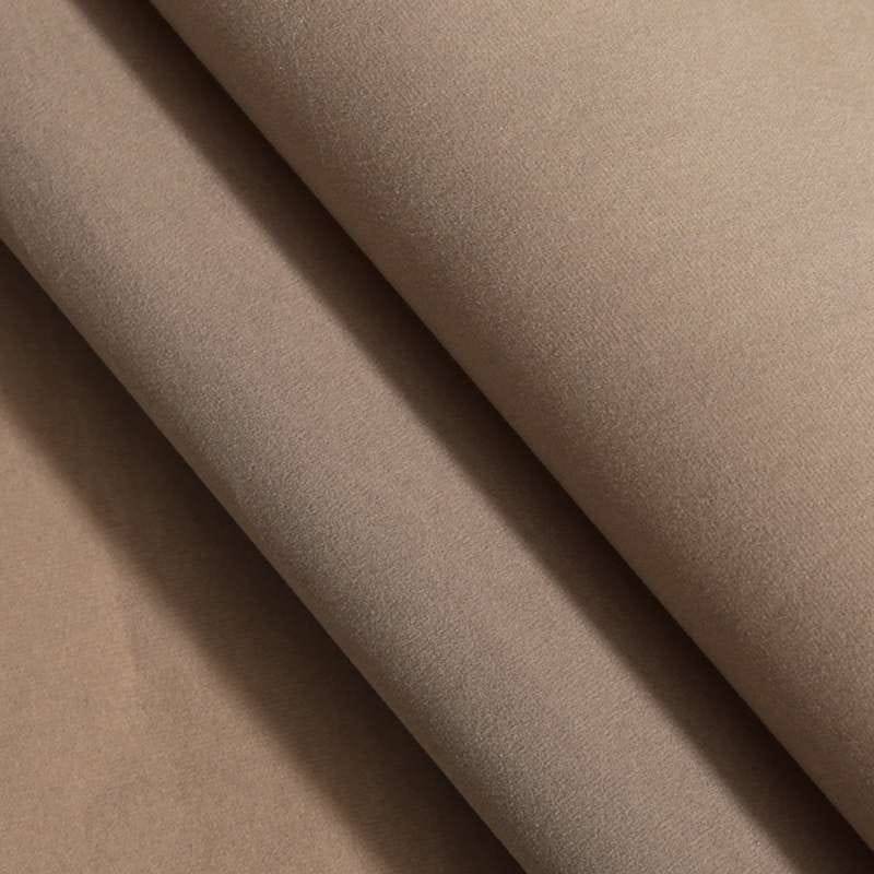 Floral Velvet Foil - "Swan Velvet cloth" Milky Tea - Roll 53cm x 5,5m