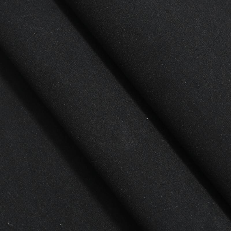Floral Velvet Foil - "Swan Velvet cloth" Black - Roll 53cm x 5,5m