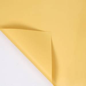 Floral Foil - Pale Golden  - Sheets 58x58 cm - 20pcs