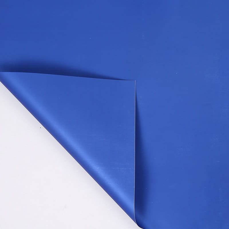 Floral Foil - Blue - Sheets 58x58 cm - 20pcs