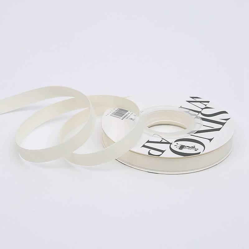 Floristic Ribbon - White - Roll 1cmx18m