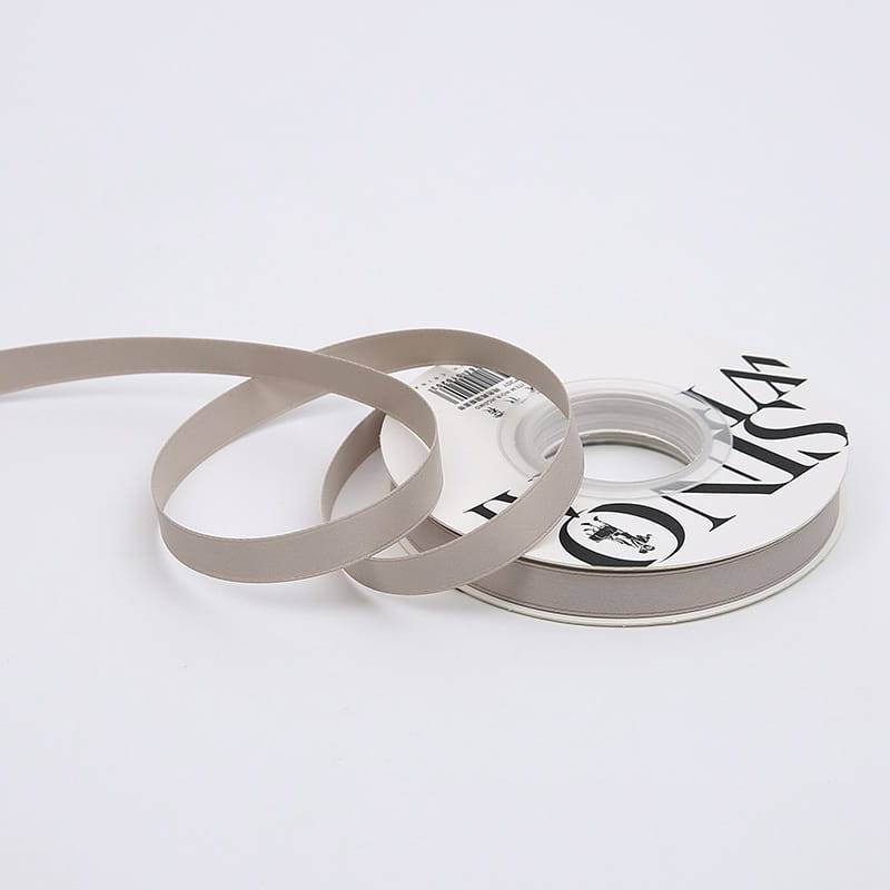 Floristic Ribbon - Grey - Roll 1cmx18m