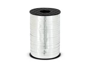 Plastic ribbon - Silver - 5mm/225m