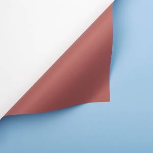 Floral Foil - Blue + Cinnamon - Sheets 58x58 cm - 20pcs