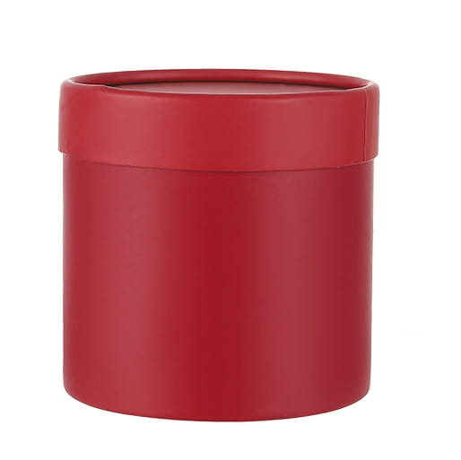 Round Flower Box 12.5 × 12.5 cm – Red