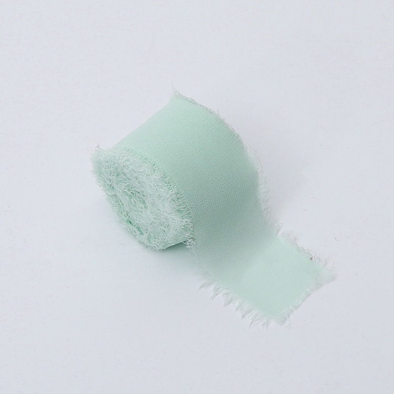 Floristry Ribbon – Chiffon – Mint – Roll 4cm x 4.5m