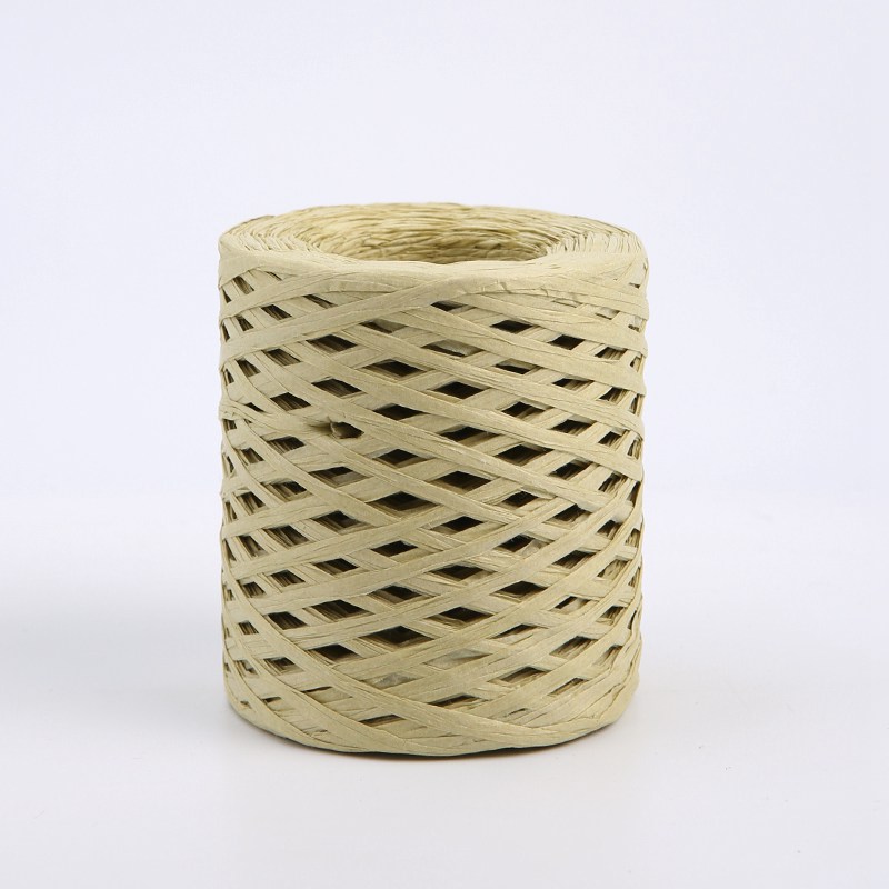 Decorative String – Synthetic Raffia – Pistachio Green – 180 m Roll 