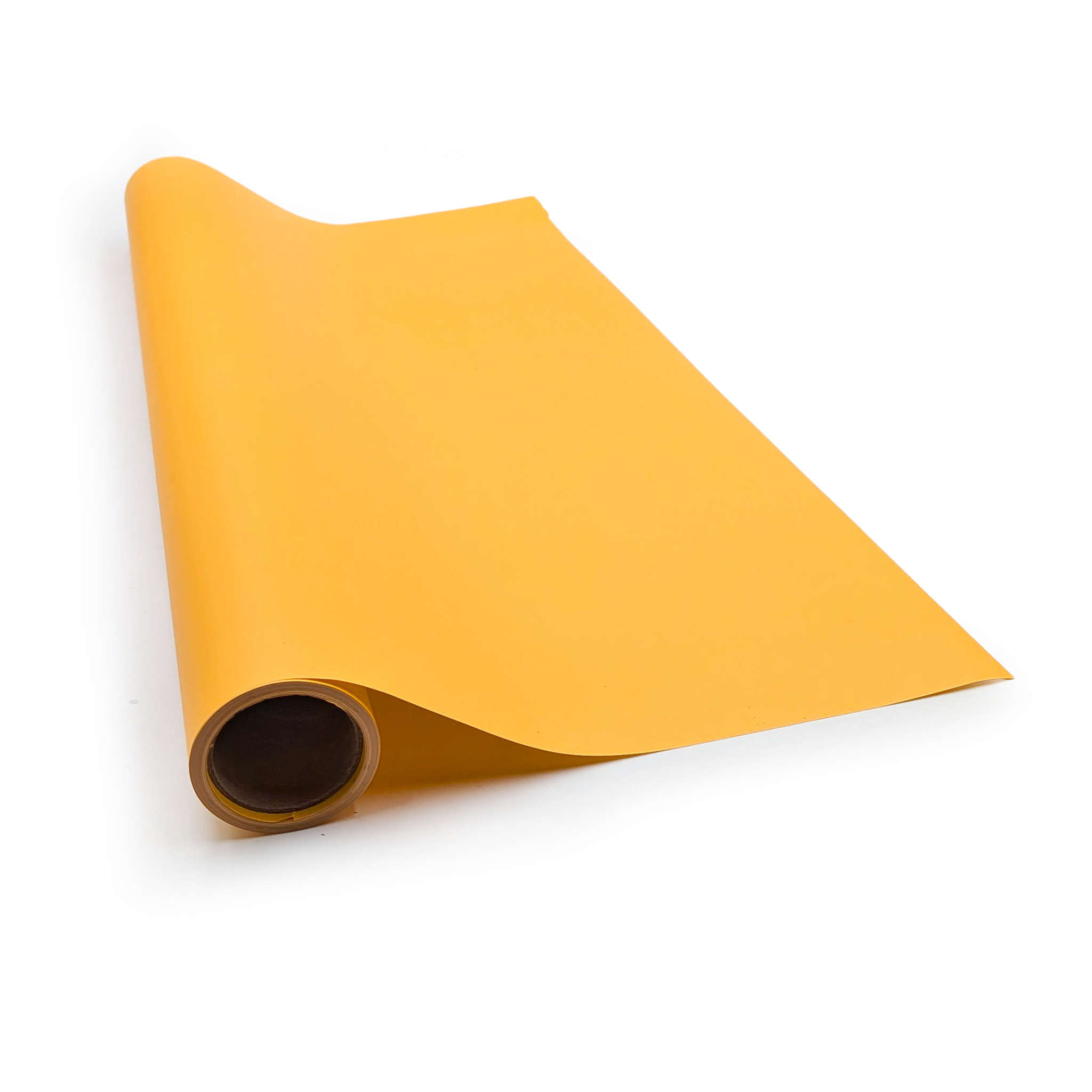 Floral Foil - "Elegant" Yellow Shine - Roll 58cm x 10m
