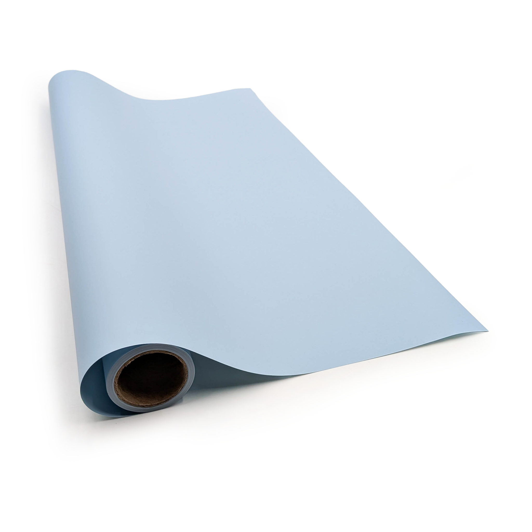 Floral Foil - "Elegant" Sky Blue - Roll 58cm x 10m