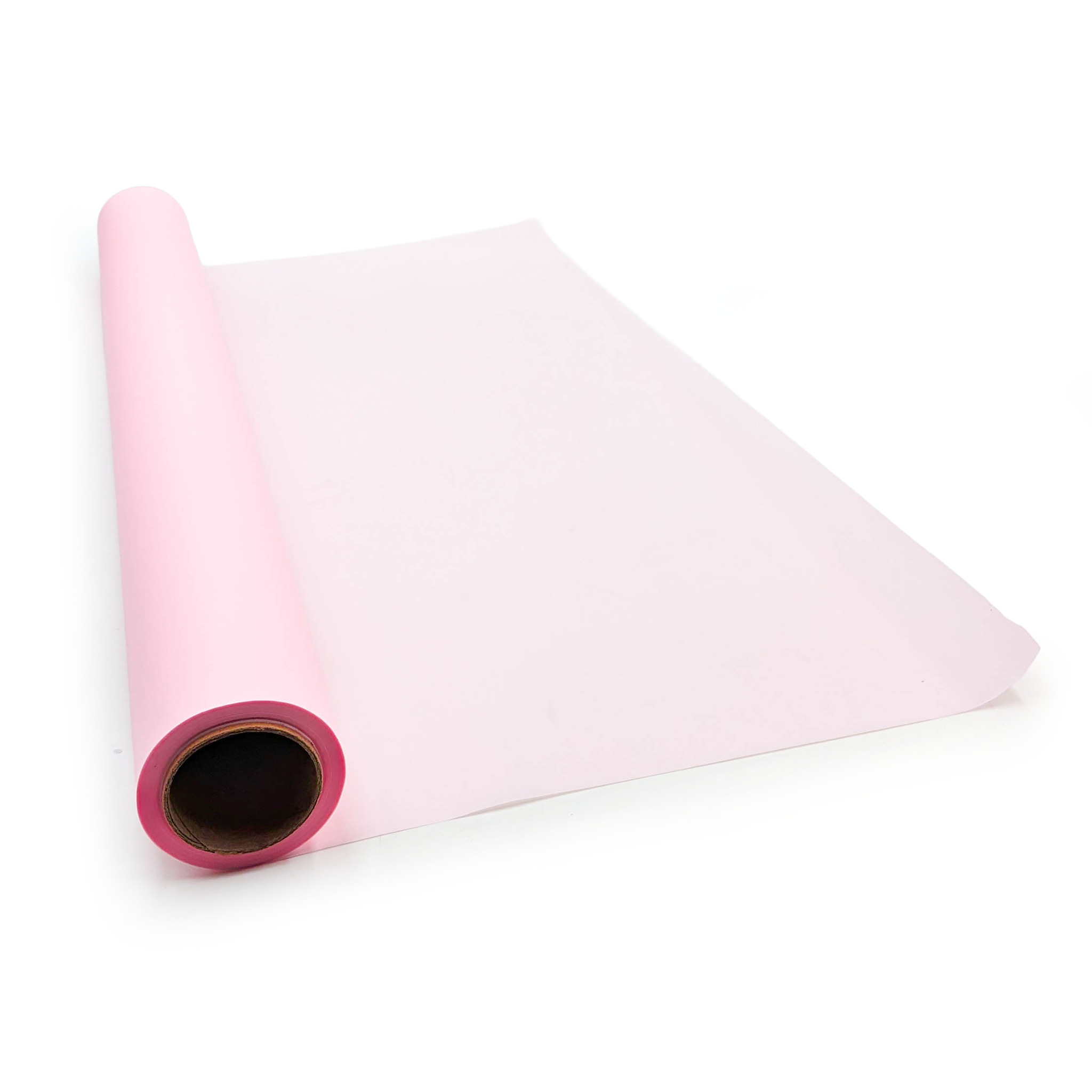 Matte Floral Foil - "Matte 90's" – Light Pink - Roll 58cm x 20m