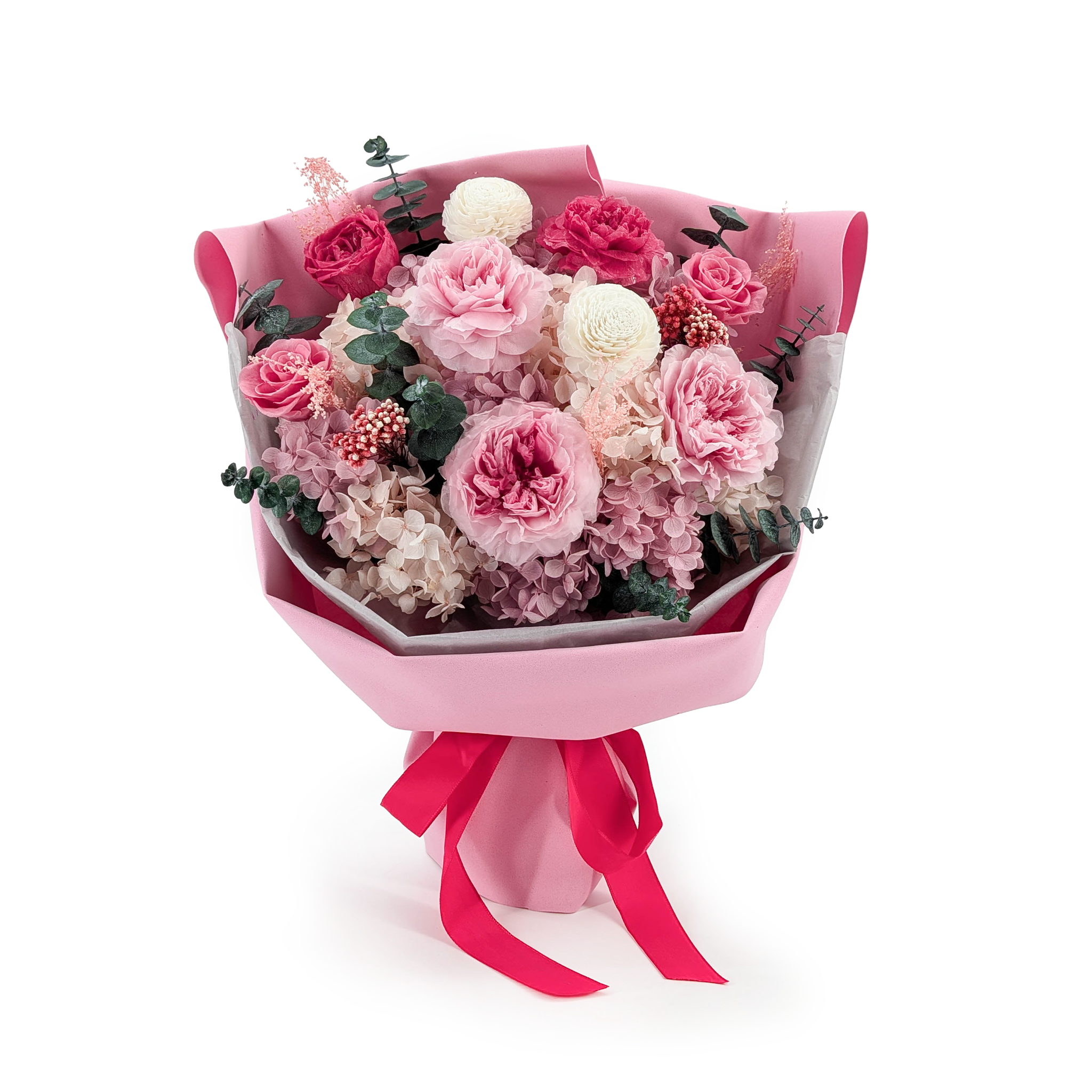 Premium Bouquet in a Gift Box – EVERGIVE – A Lasting Gesture – Garden Majesty