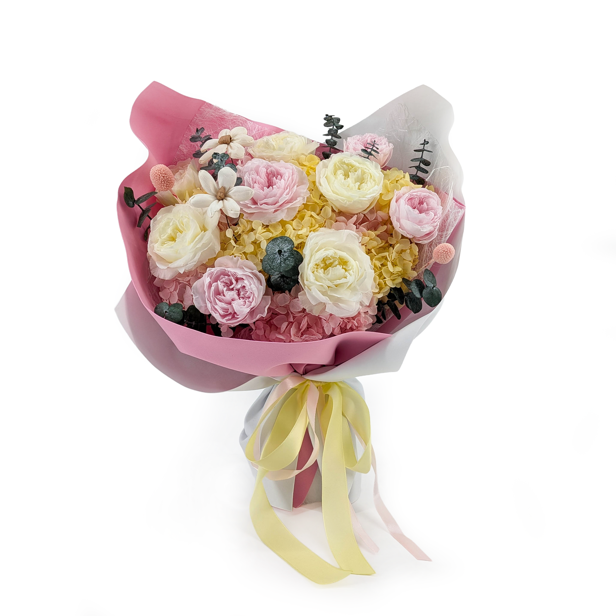 Premium Bouquet in a Gift Box – EVERGIVE – A Lasting Gesture – Pearl Royal