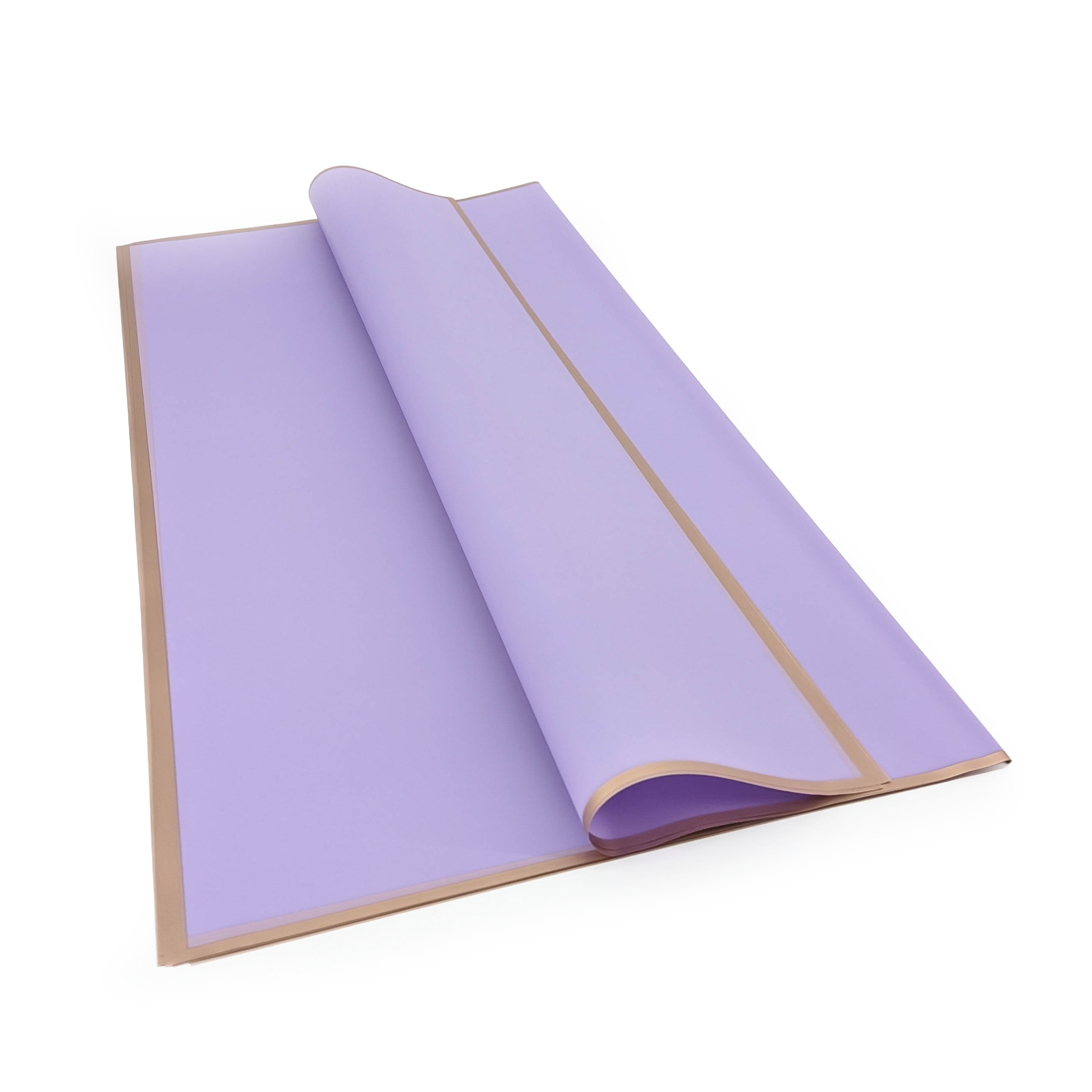 Floral Foil - "Frame" Lavender - Sheets 58x58 cm - 20pcs