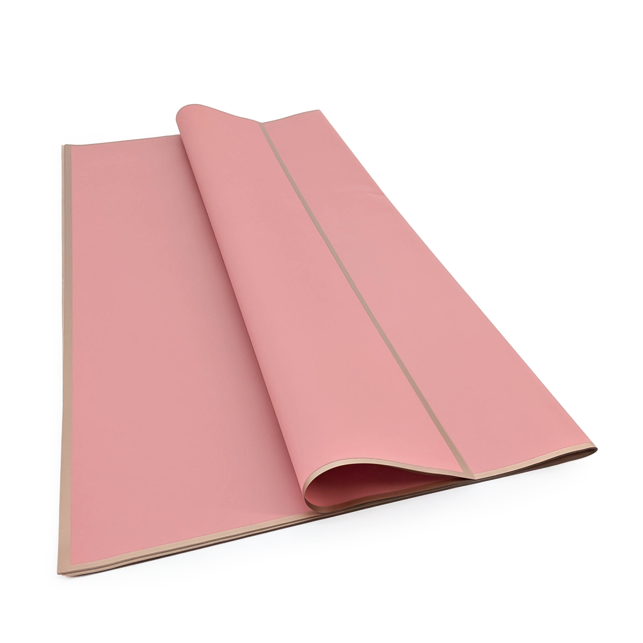 Floral Foil - "Frame" Tawny - Sheets 58x58 cm - 20pcs