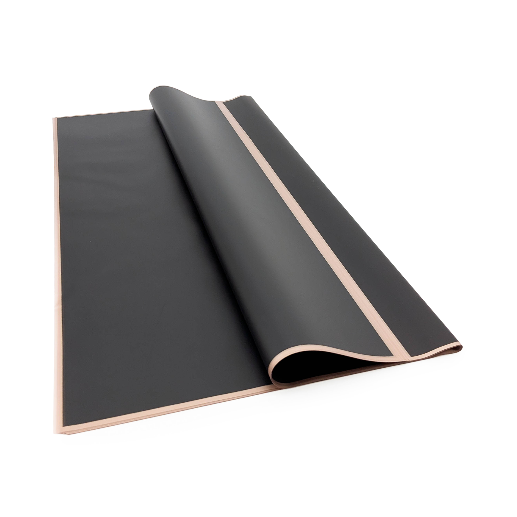 Floral Foil - "Frame" Black - Sheets 58x58 cm - 20pcs