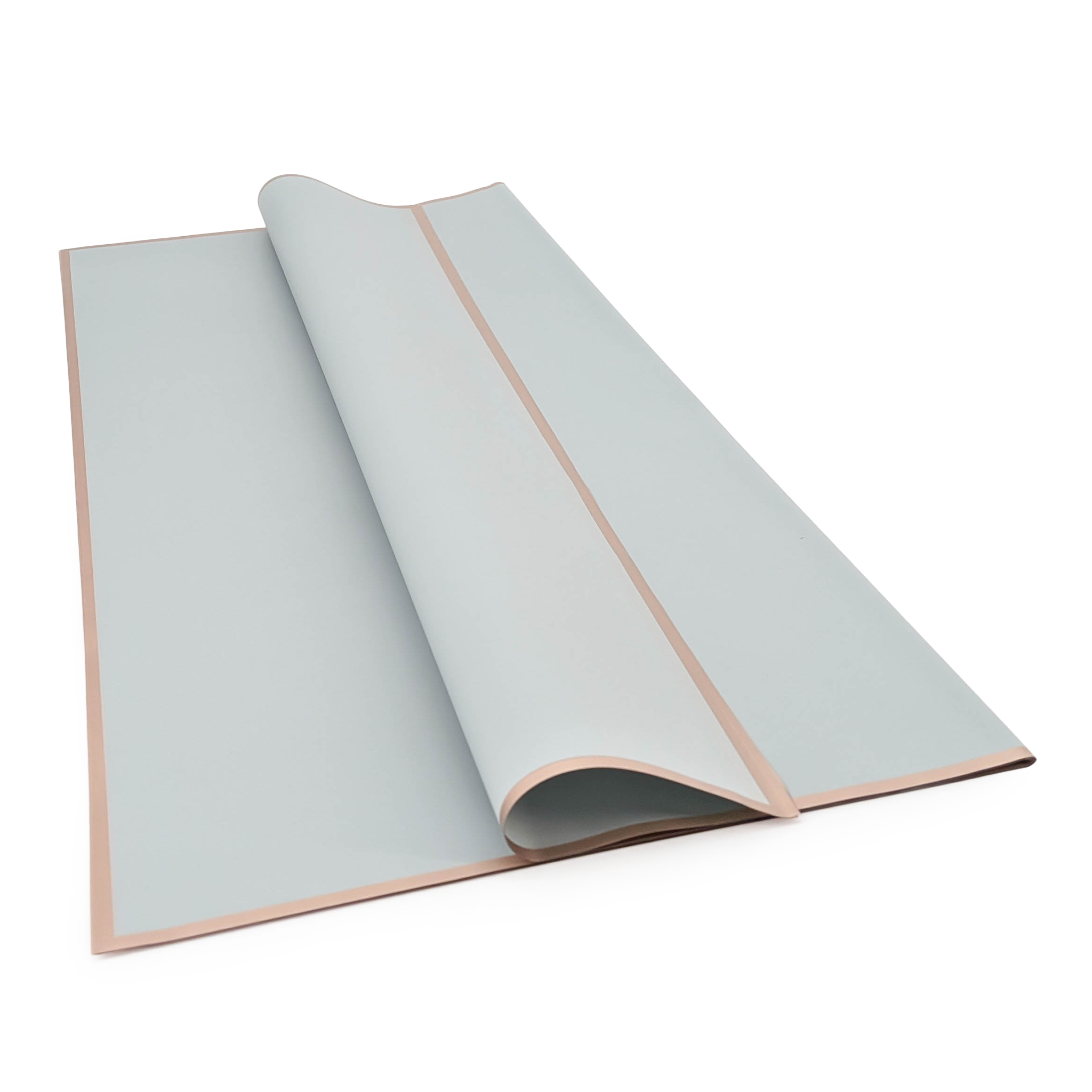 Floral Foil - "Frame" Grey - Sheets 58x58 cm - 20pcs