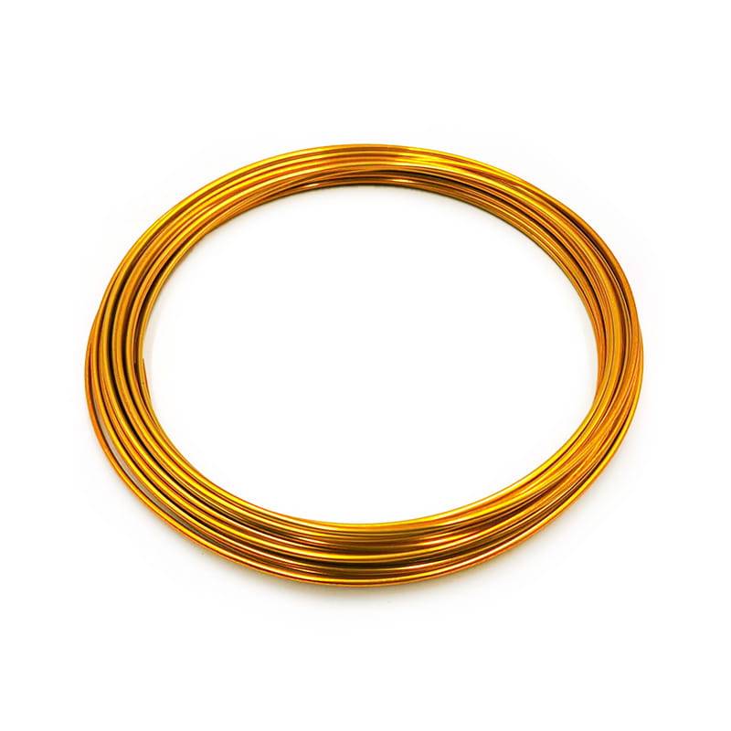 Floral Wire - Ring - 2mmx10m - Gold