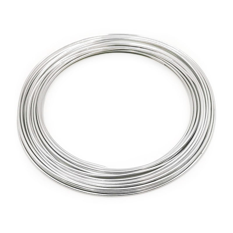 Floral Wire - Ring - 2mmx10m - Silver