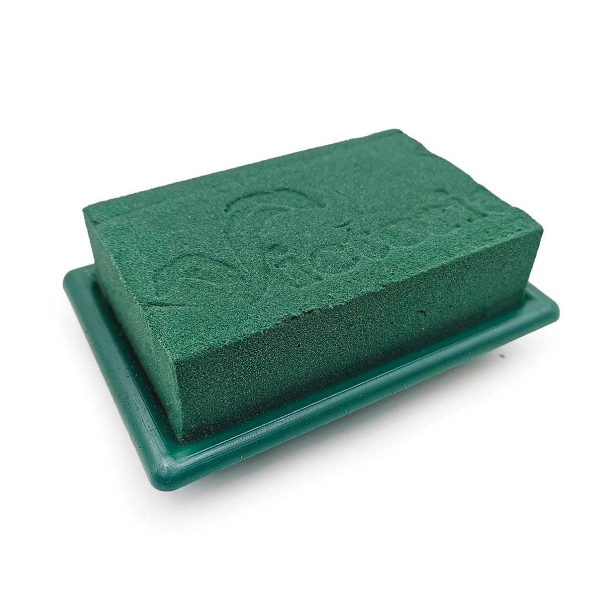 Table Deco MINI – green – floral foam with base – wet