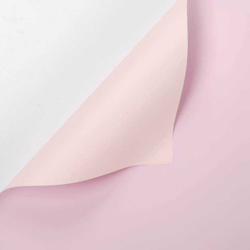 Floral Foil - Light Pink + Cool Pink - Sheets 58x58 cm - 20pcs