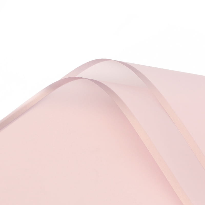 Floral Foil - "Frame" Peony Pink - Sheets 58x58 cm - 20pcs