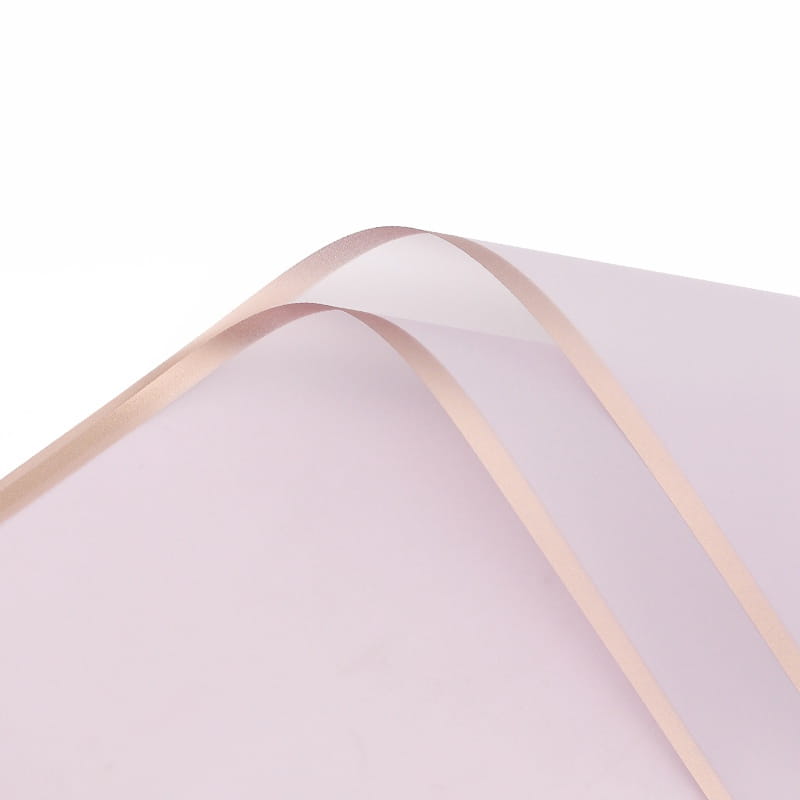 Floral Foil - "Frame" Lilac - Sheets 58x58 cm - 20pcs