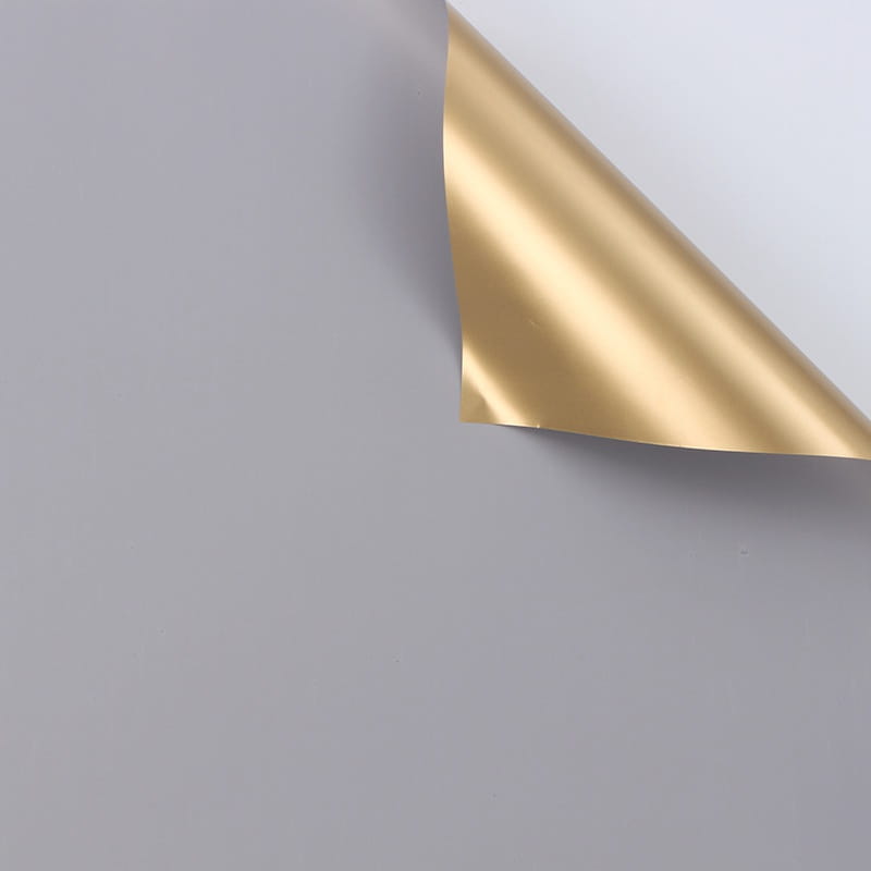 Floral Foil "Gloss" - Gray - Sheets 58x58 cm - 20 pieces
