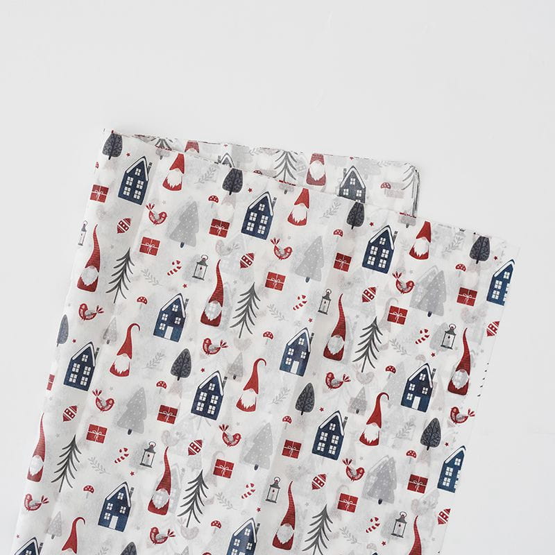 Floral paper "Natural Elements" - Santas - Sheets 50x70 cm - 10 pieces