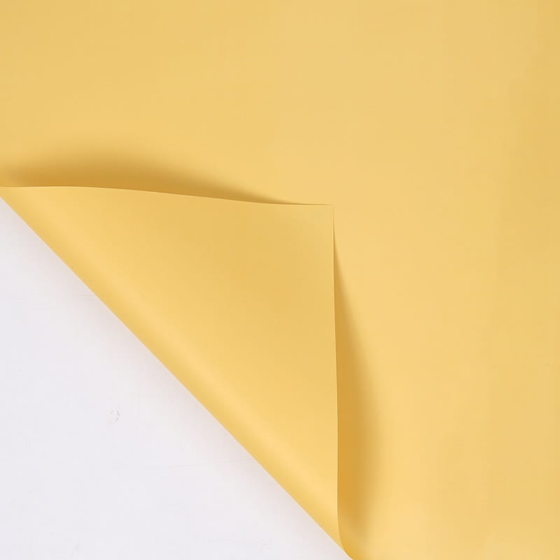 Floral Foil - Pale Golden  - Sheets 58x58 cm - 20pcs