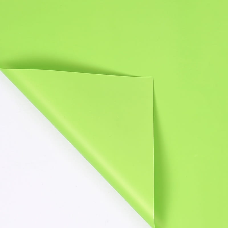 Floral Foil - Green Mint  - Sheets 58x58 cm - 20pcs